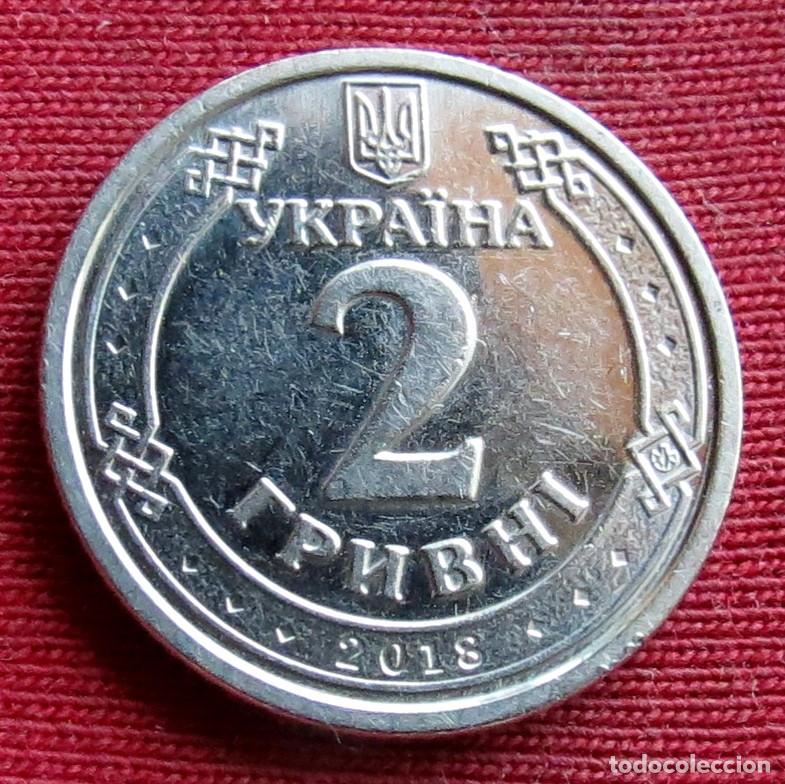 Monedas antiguas de Europa: Ucrania / Ukraine 2 hryvni hryven 2018 Lt 774