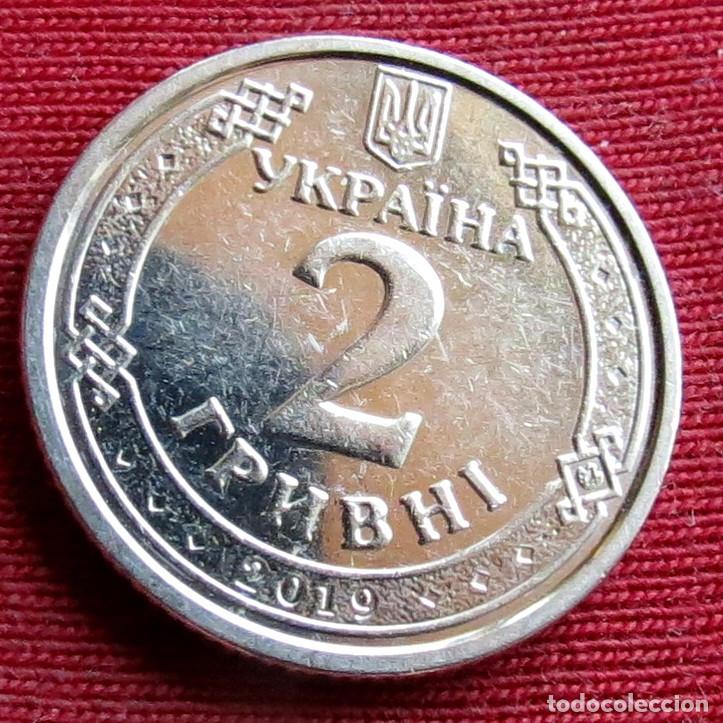 Monedas antiguas de Europa: Ucrania / Ukraine 2 hryvni hryven 2019 Lt 757