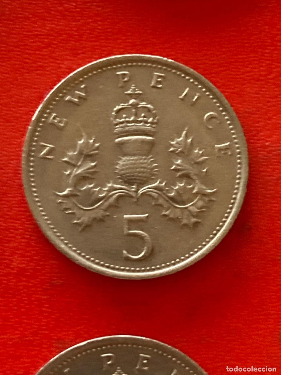Monedas antiguas de Europa: M&uuml;nze M&uuml;nzen Umlaufm&uuml;nze Gro&szlig;britannien 5 Pence 1971