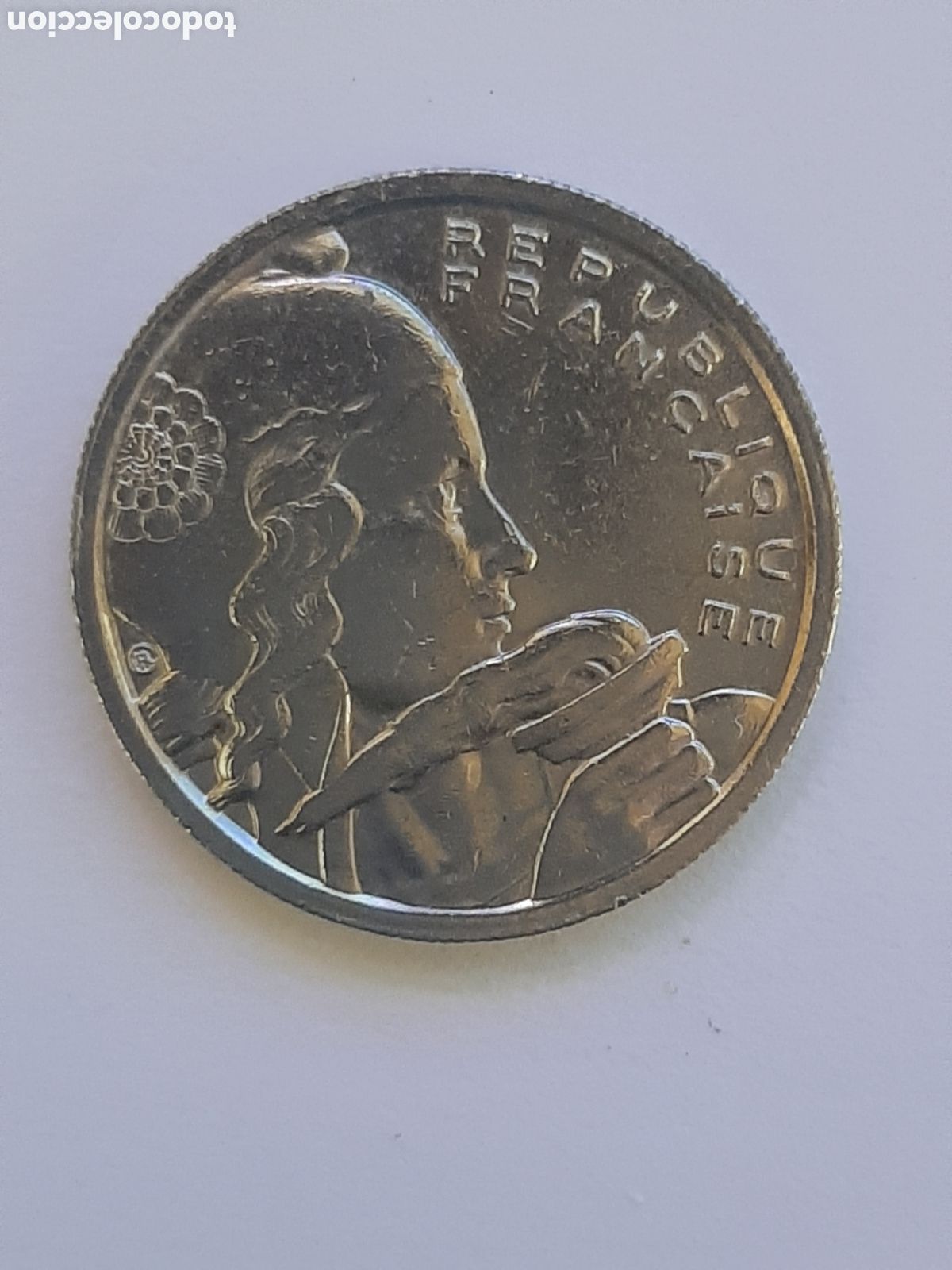 Monedas antiguas de Europa: FRANCIA REPUBLICA 100 FRANCOS 1955