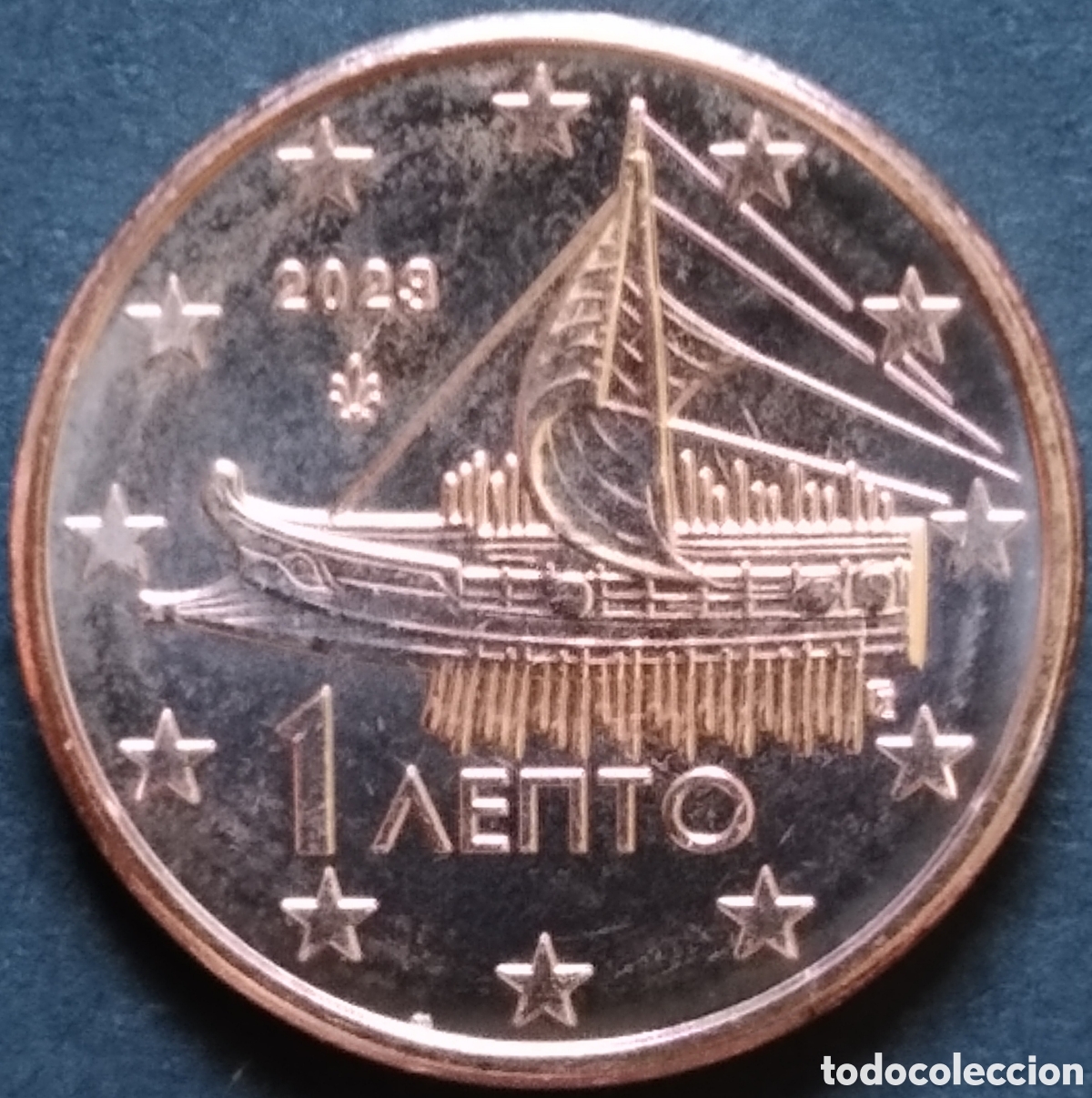 Monedas antiguas de Europa: MONEDA EURO - GRECIA 1 CENT 2023 (SACADA DE CARTUCHO)