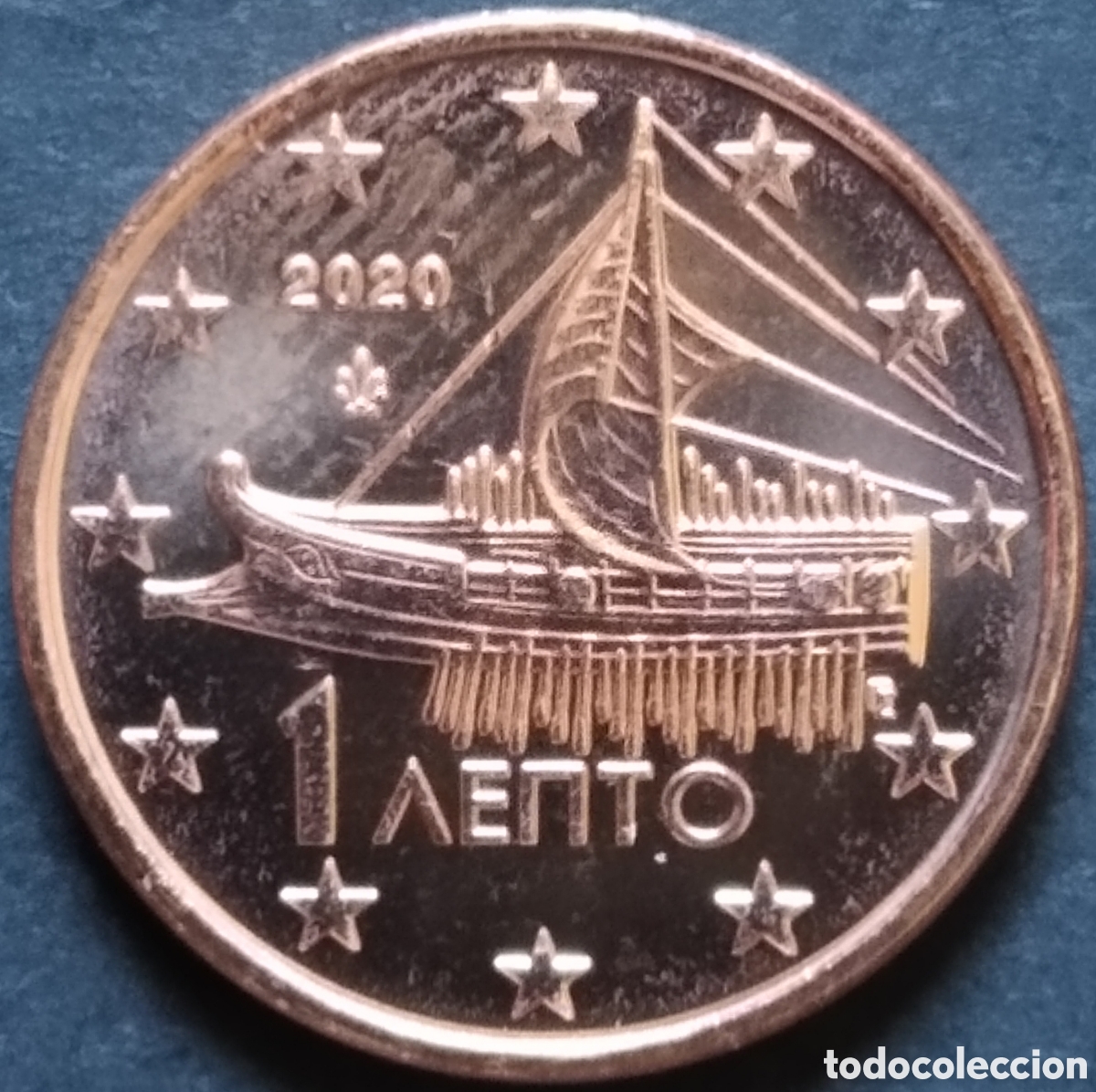 Monedas antiguas de Europa: MONEDA EURO - GRECIA 1 CENT 2020 (SACADA DE CARTUCHO)