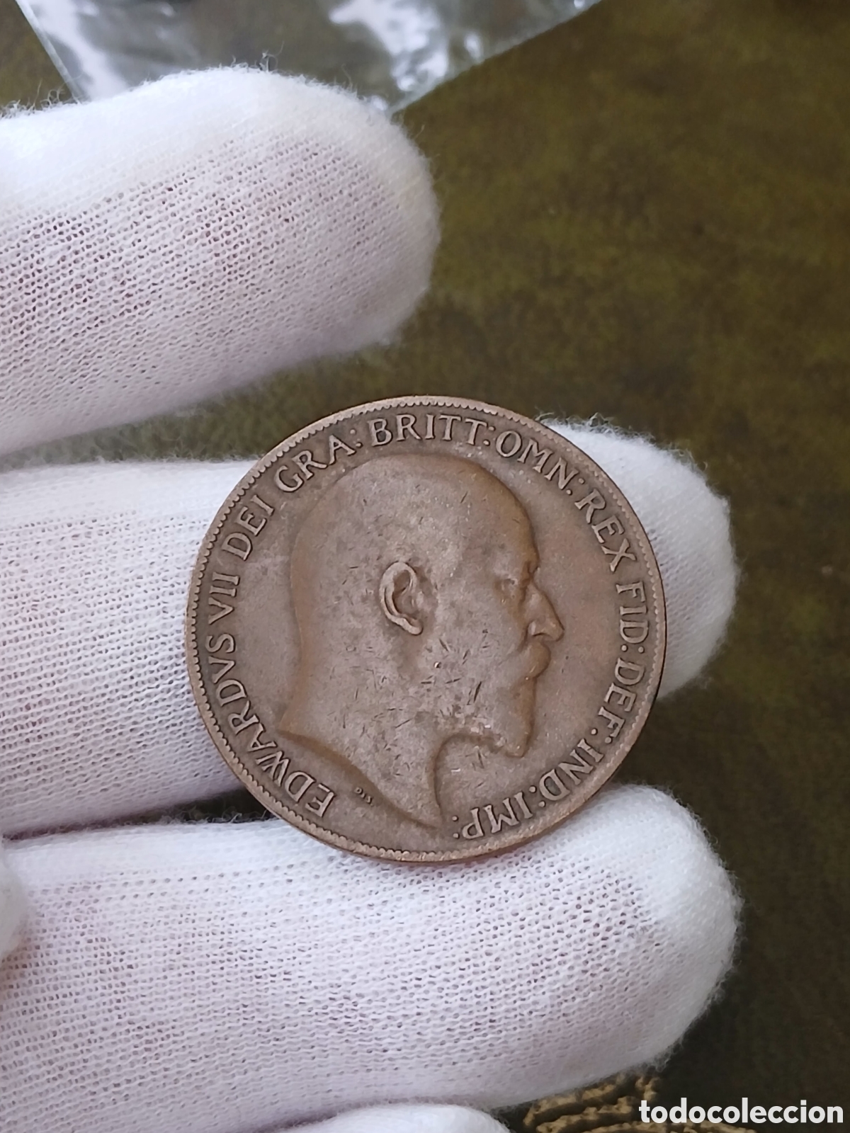 Monedas antiguas de Europa: L187M31.Reino Unido One Penny