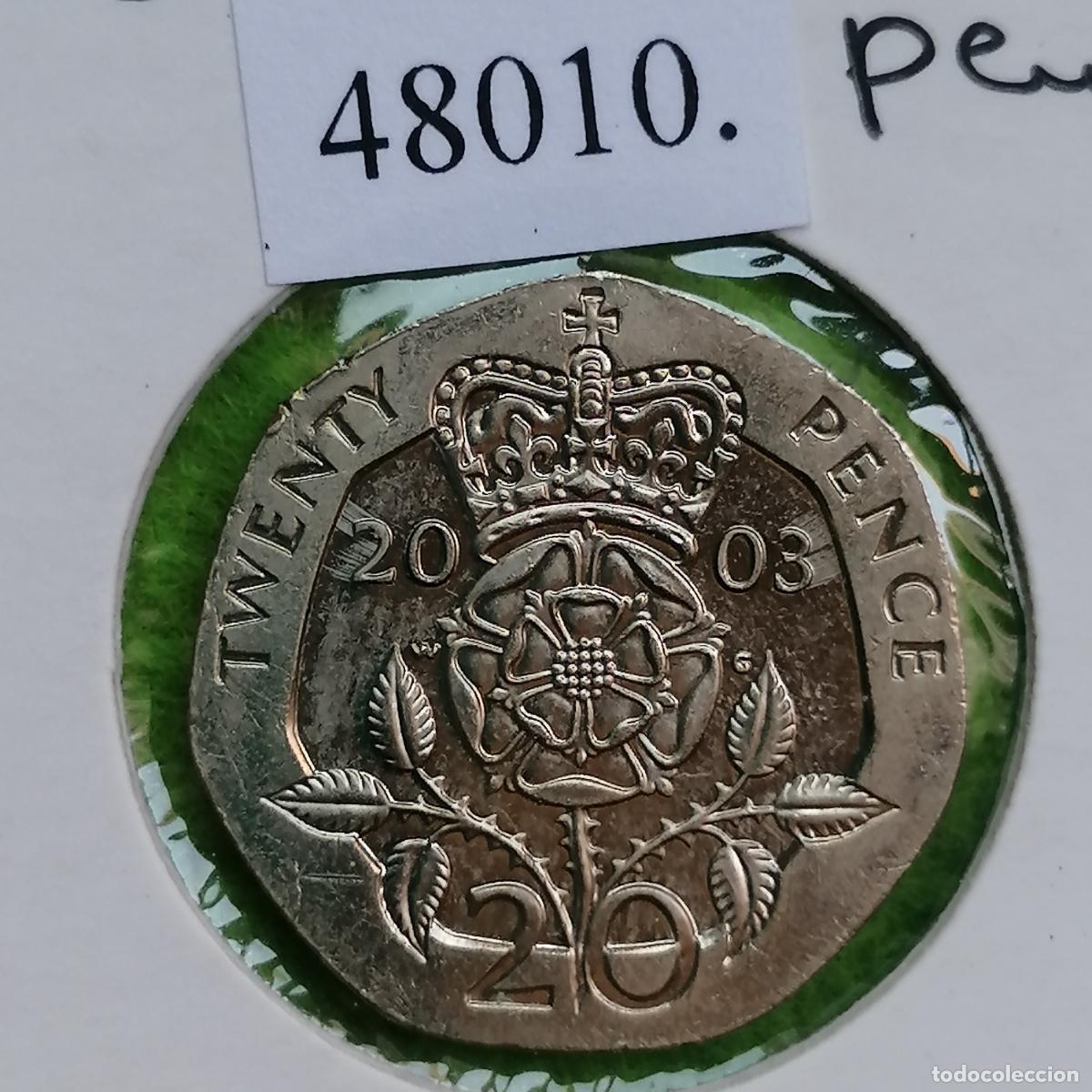 Monedas antiguas de Europa: UK, 20 peniques 2003, Gran Breta&ntilde;a, Inglaterra