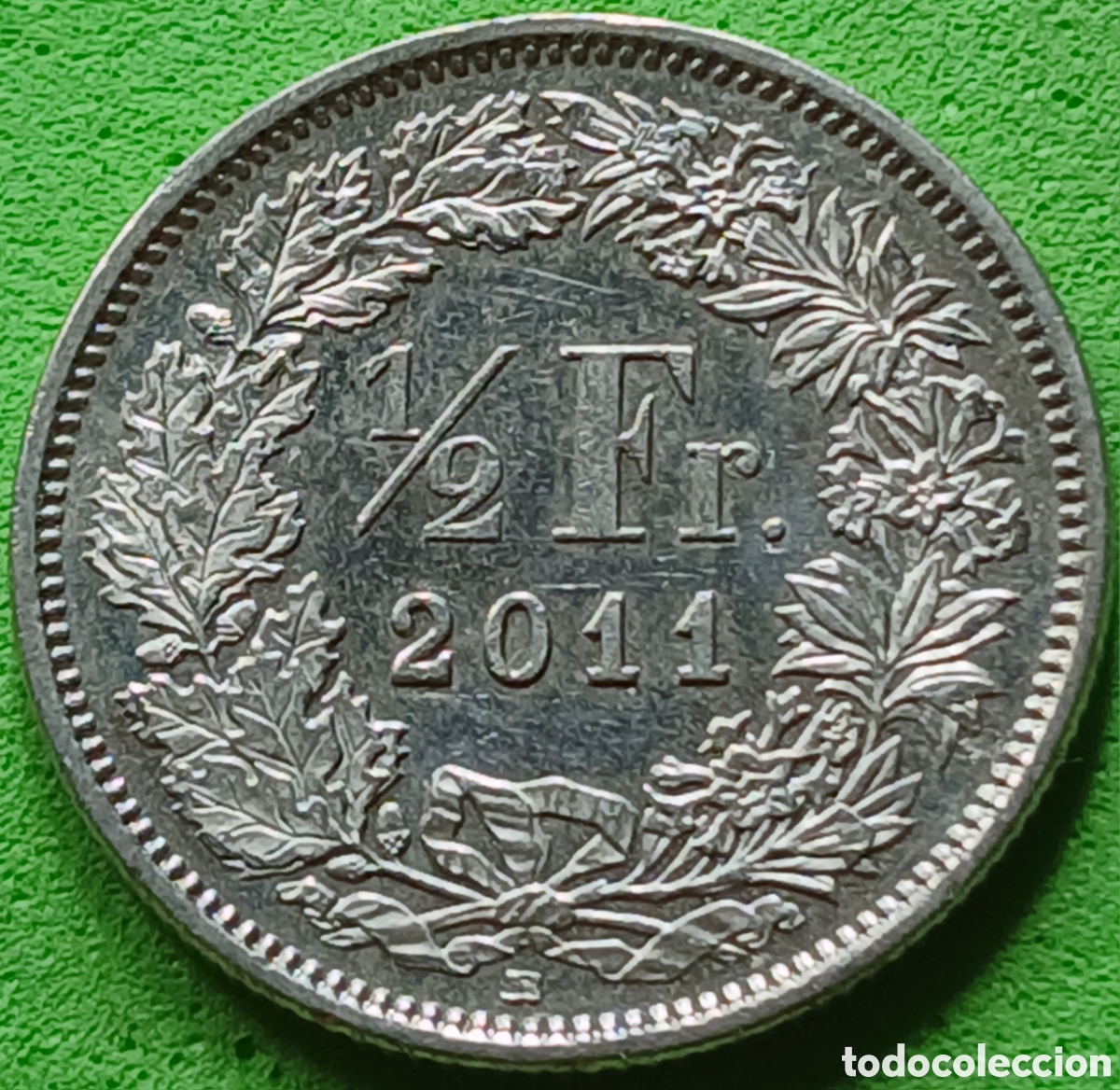 Monedas antiguas de Europa: Suiza &frac12; franco 2011 km#23a