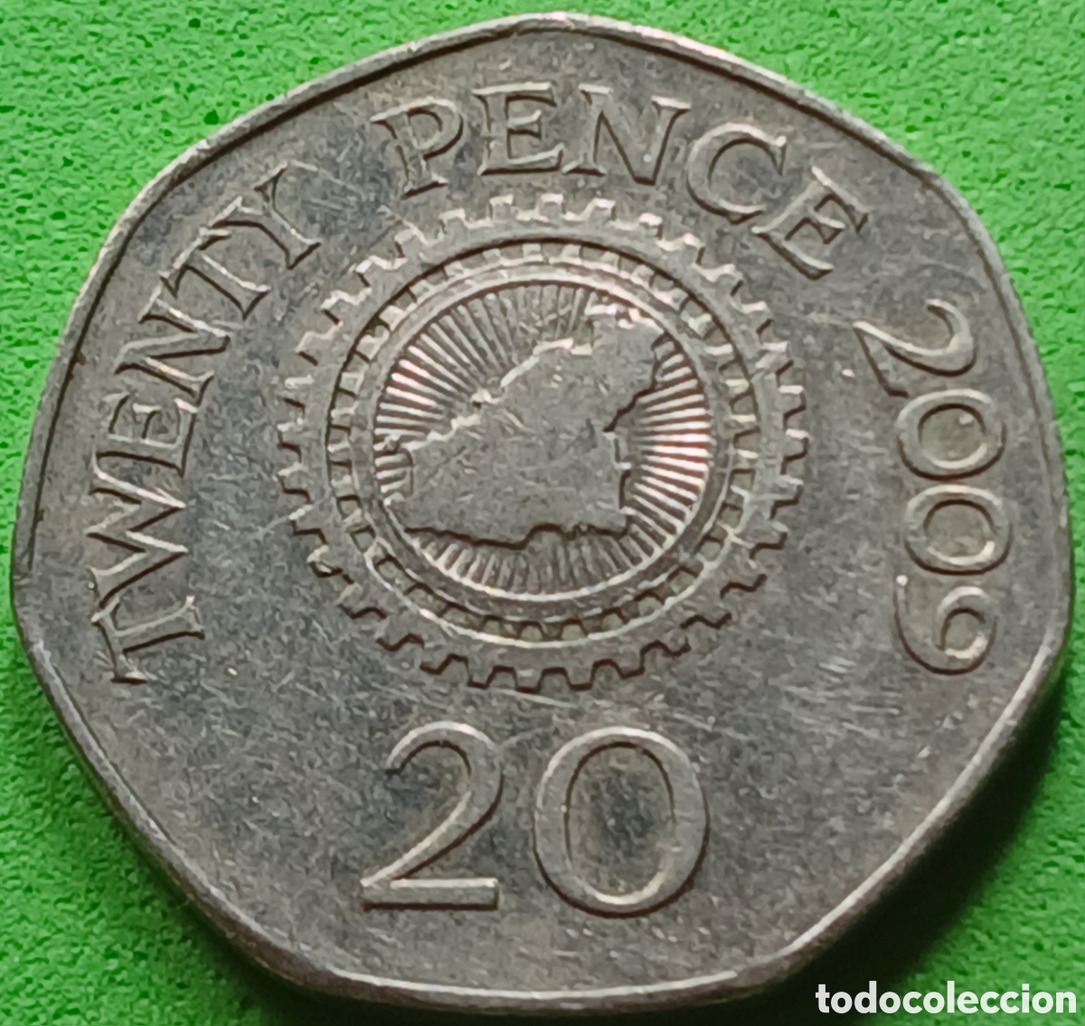 Monedas antiguas de Europa: Guernsey twenty pence 2009 km#90