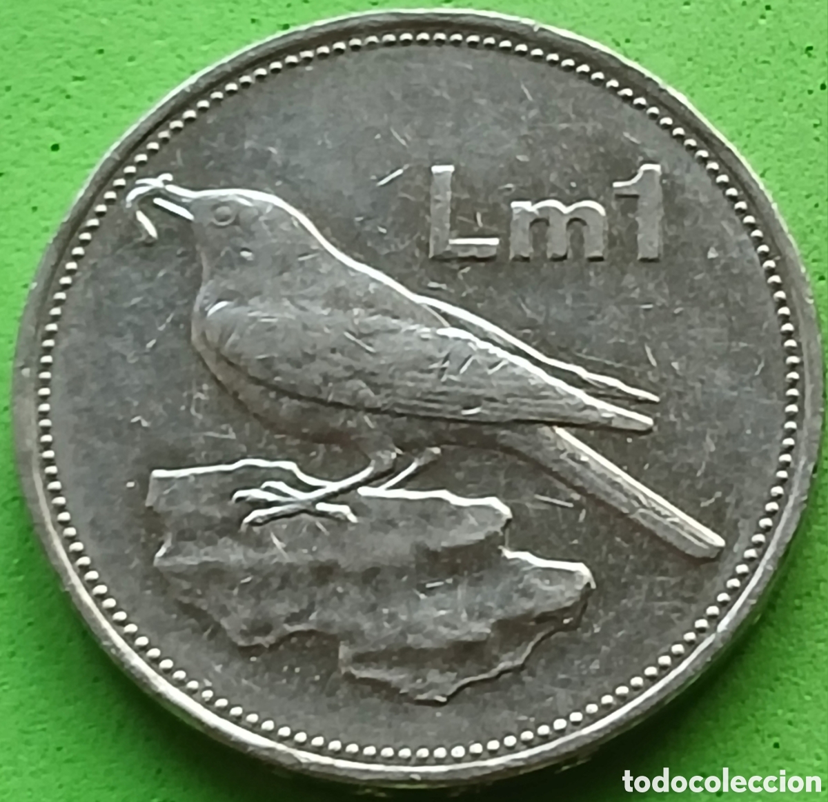 Alte M&uuml;nzen aus Europa: Malta 1 lira 1986 km#82