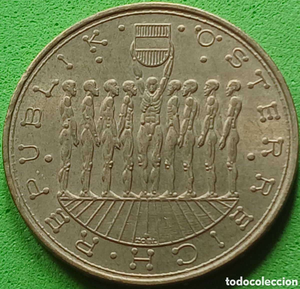Monnaies anciennes de Europe: Austria 20 shilling 1980 km#2946 Nueve estados de Austria