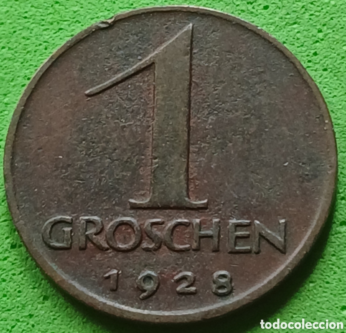 Alte M&uuml;nzen aus Europa: Austria 1 groschen 1928 km#2836