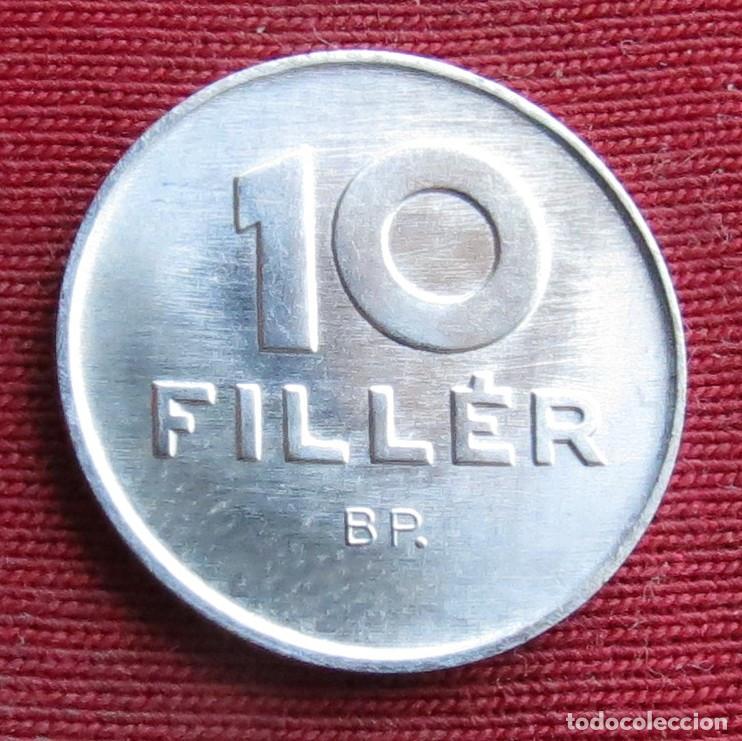 Monedas antiguas de Europa: Hungria 10 filler 1989 KM# 572 Lt 1505
