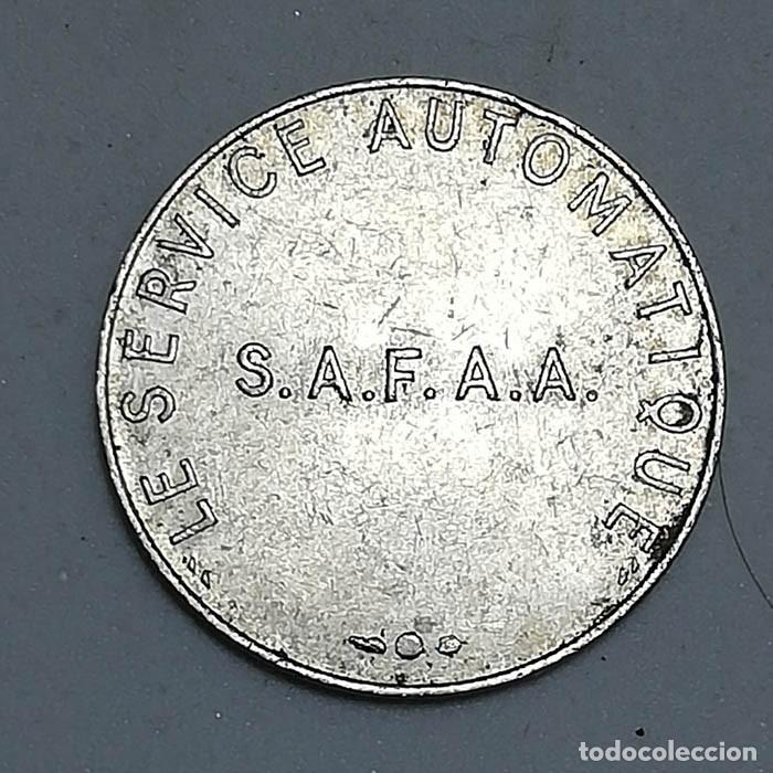 Monedas antiguas de Europa: Ficha Le Service Automatique S.A.F.A.A. SAFA