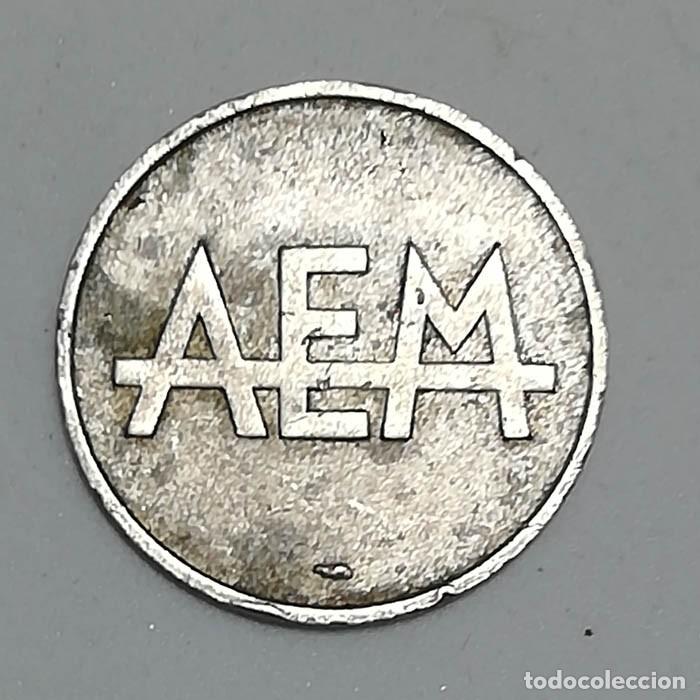 Monedas antiguas de Europa: Ficha AEM - Ficha AEM