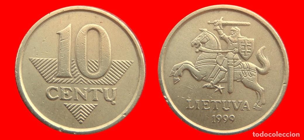 Monedas antiguas de Europa: 10 CENTU CENTIMOS 1999 LITUANIA-152033