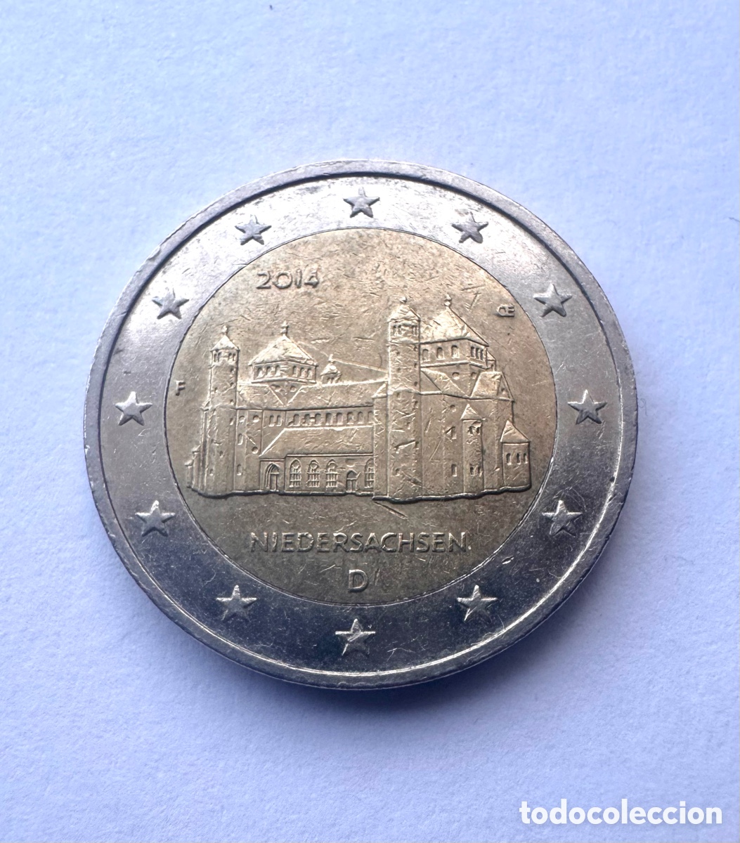 Monedas antiguas de Europa: Moneda 2 Euros Niedersachsen 2014 Alemania