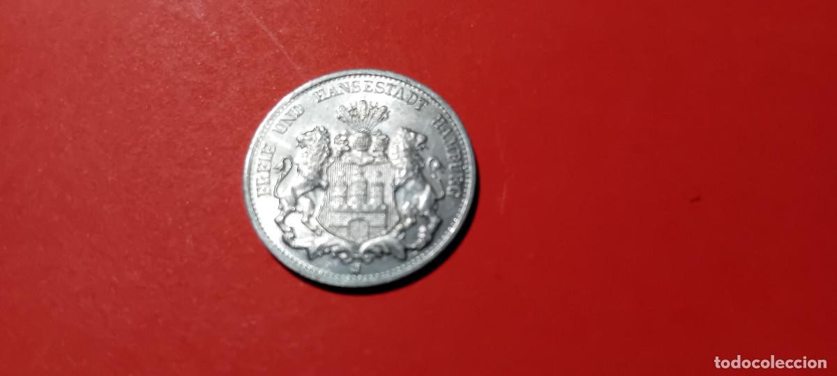 Monedas antiguas de Europa: HAMBURGO 200000 MARCOS AGOSTO 1923, ALUMINIO, EXCELENTE CONSERVACI&Oacute;N