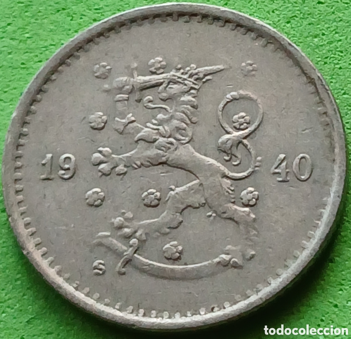 Monedas antiguas de Europa: Finlandia 50 pennia 1940 km#26