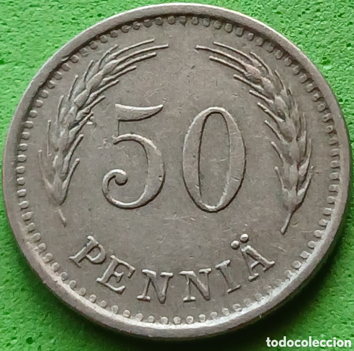 Monedas antiguas de Europa: Finlandia 50 pennia 1939 km#26