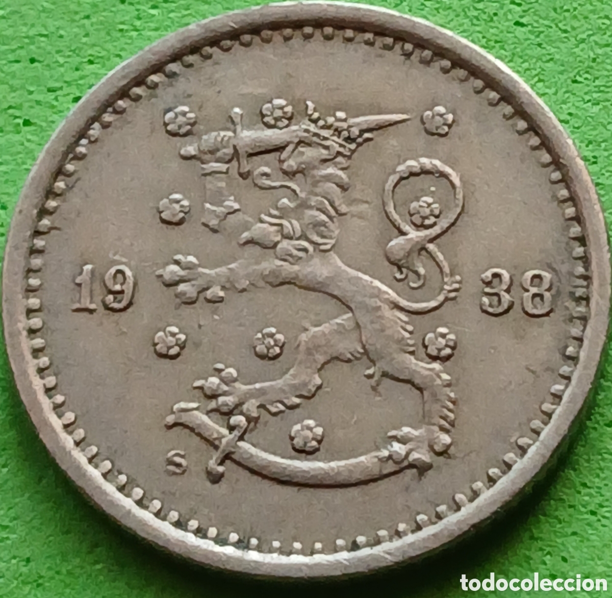 Monedas antiguas de Europa: Finlandia 50 pennia 1938 km#26