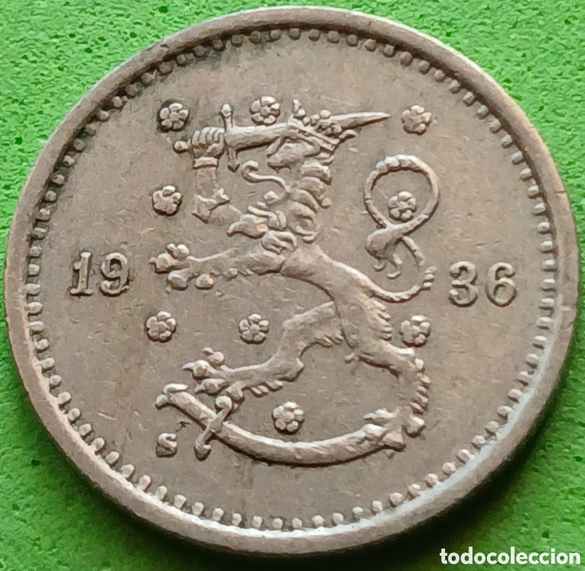 Old Coins of Europe: Finlandia 50 pennia 1936 km#26