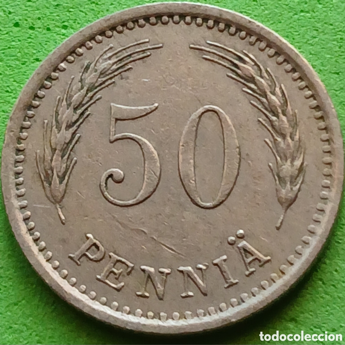 Old Coins of Europe: Finlandia 50 pennia 1935 km#26 poco com&uacute;n!!!