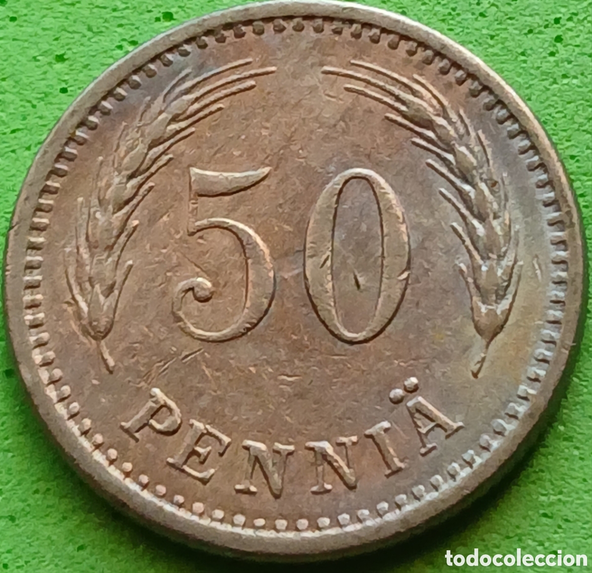Old Coins of Europe: Finlandia 50 pennia 1929 km#26 poco com&uacute;n!!