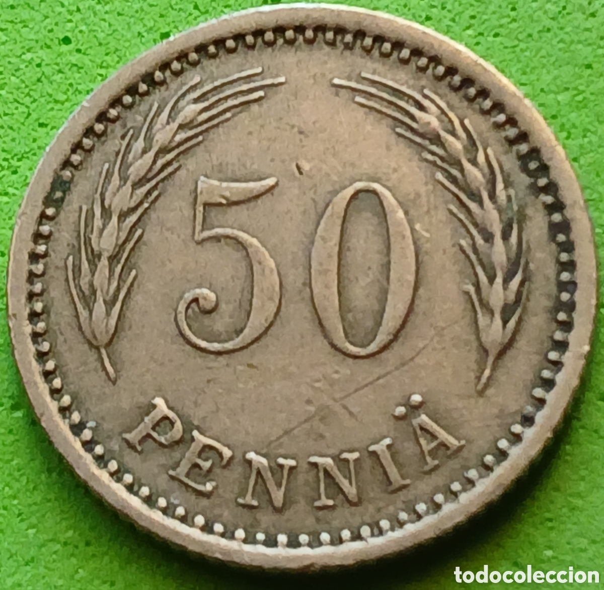 Monedas antiguas de Europa: Finlandia 50 pennia 1921 km#26