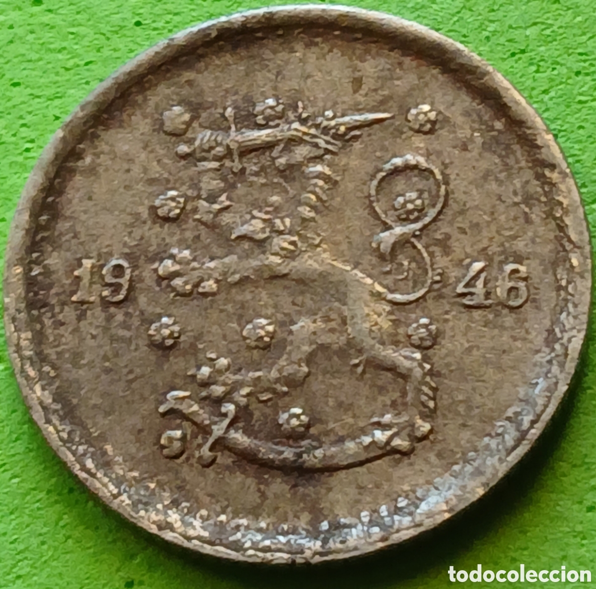 Monedas antiguas de Europa: Finlandia 50 pennia 1946 km#26b