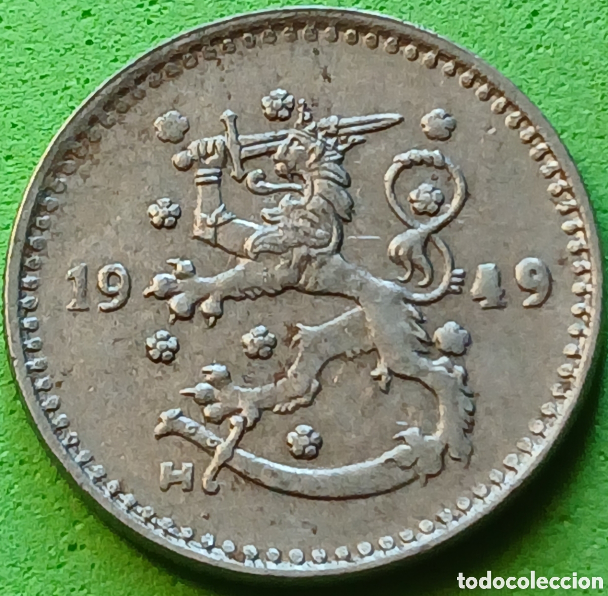 Monedas antiguas de Europa: Finlandia 1 marco 1949 km#30b
