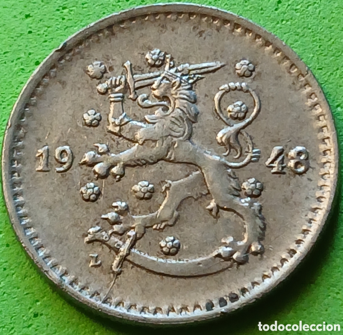 Monedas antiguas de Europa: Finlandia 1 marco 1948 km#30b