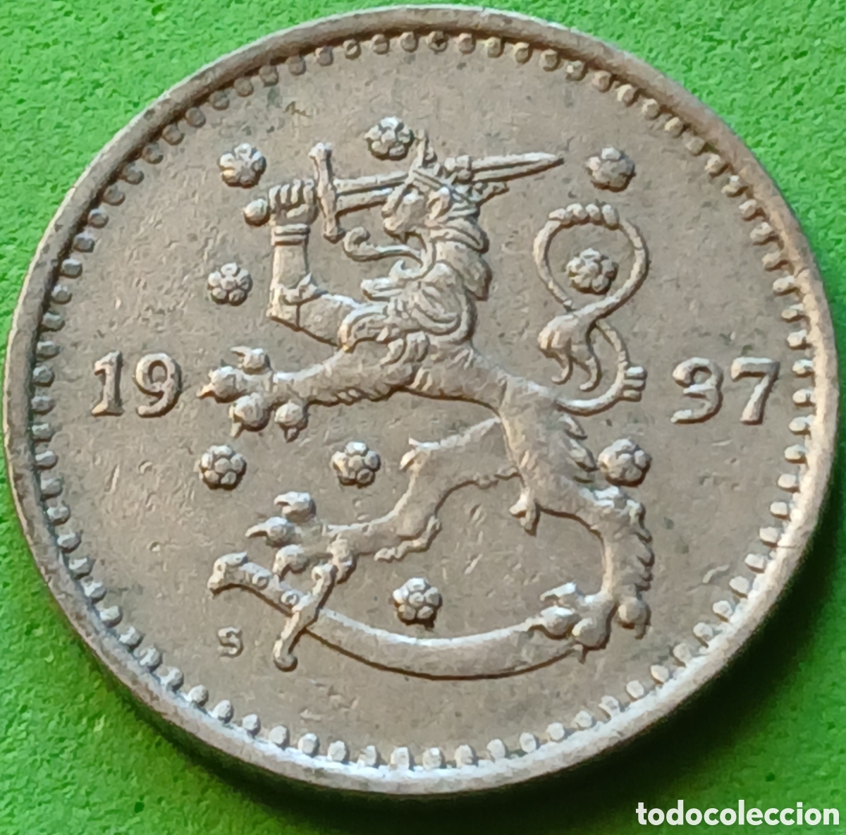 Monedas antiguas de Europa: Finlandia 1 marco 1937 km#30