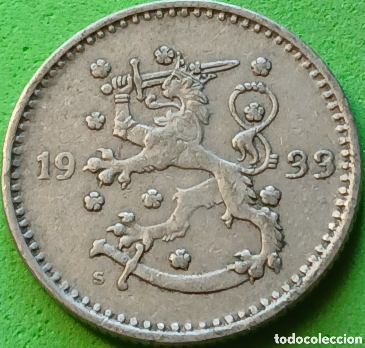 Monedas antiguas de Europa: Finlandia 1 marco 1933 km#30