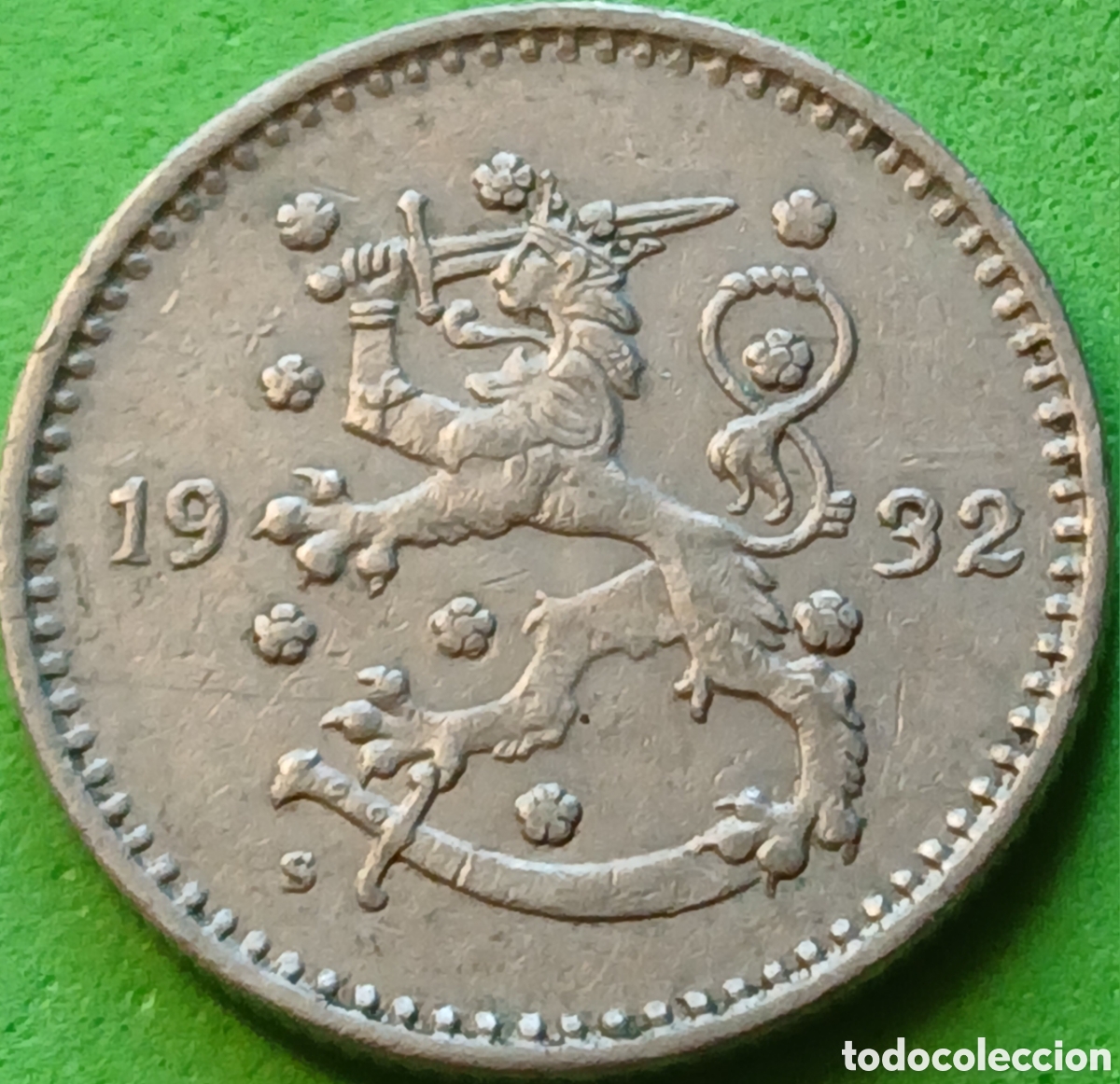 Monedas antiguas de Europa: Finlandia 1 marco 1932 km#30