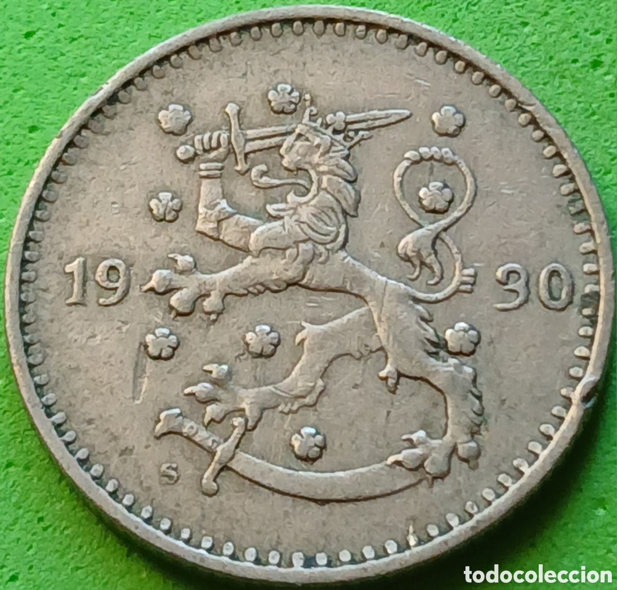 Monedas antiguas de Europa: Finlandia 1 marco 1930 km#30