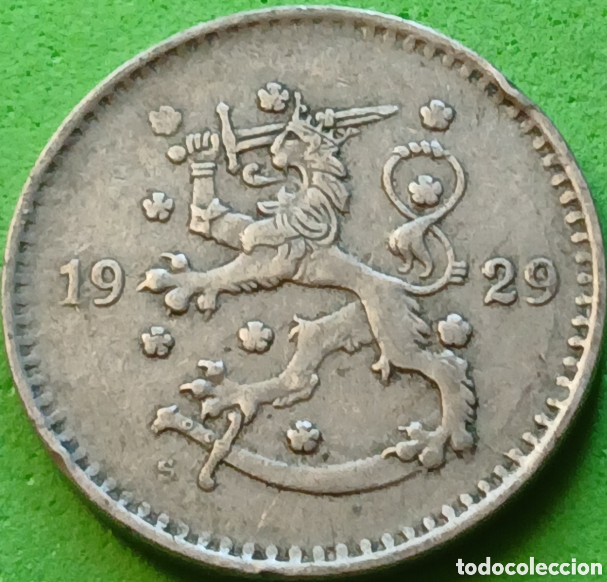 Monedas antiguas de Europa: Finlandia 1 marco 1929 km#30