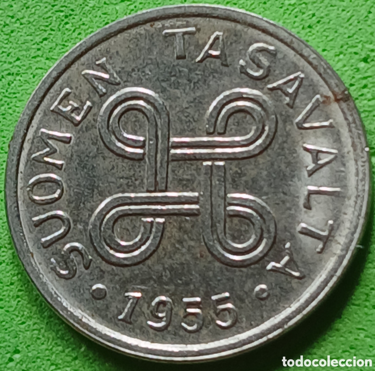 Monedas antiguas de Europa: Finlandia 1 marco 1955 km#36a