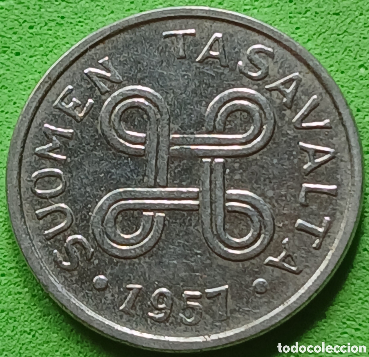 Monedas antiguas de Europa: Finlandia 1 marco 1957 km#36a