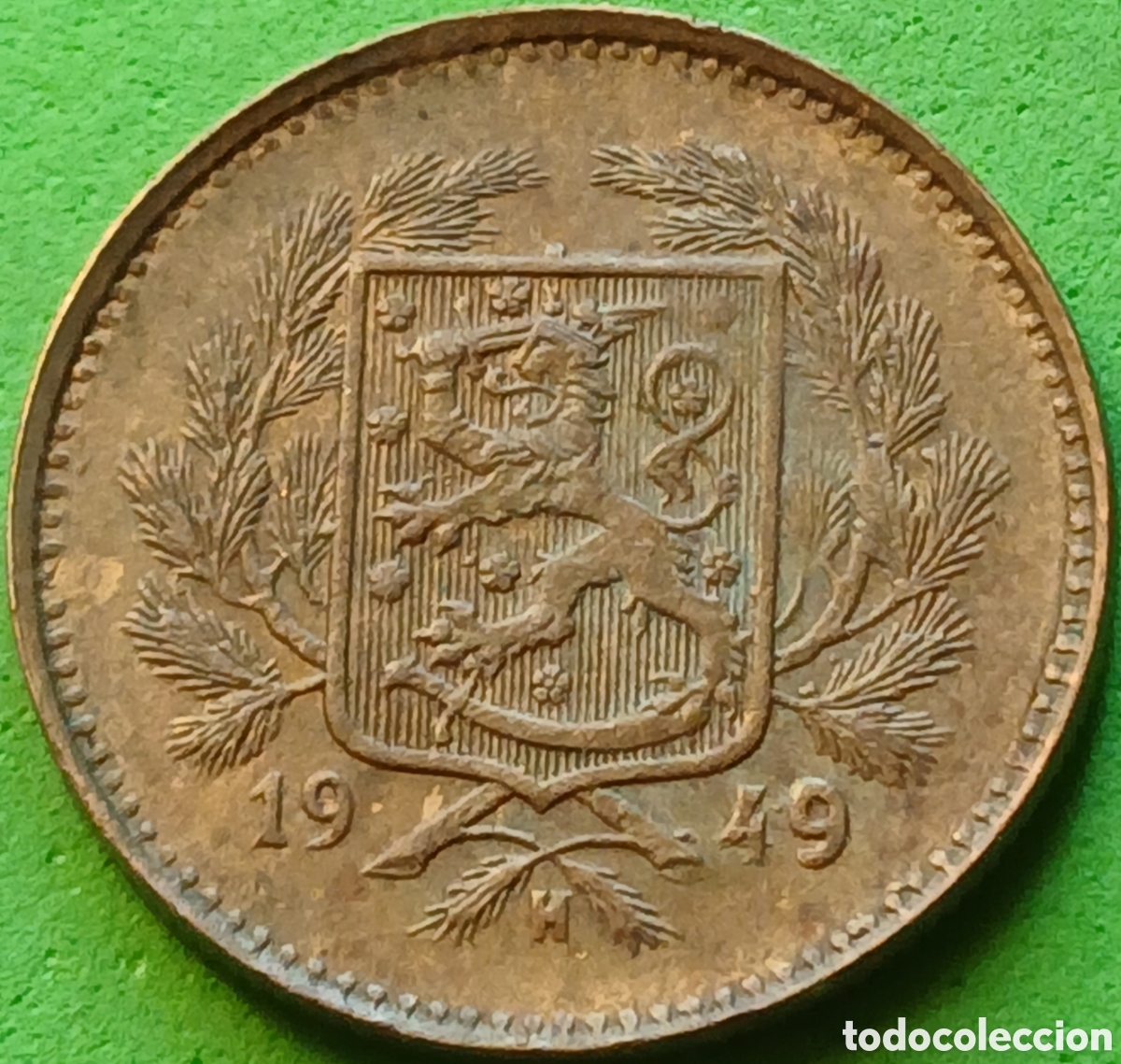 Monedas antiguas de Europa: Finlandia 5 marcos 1949 km#31a