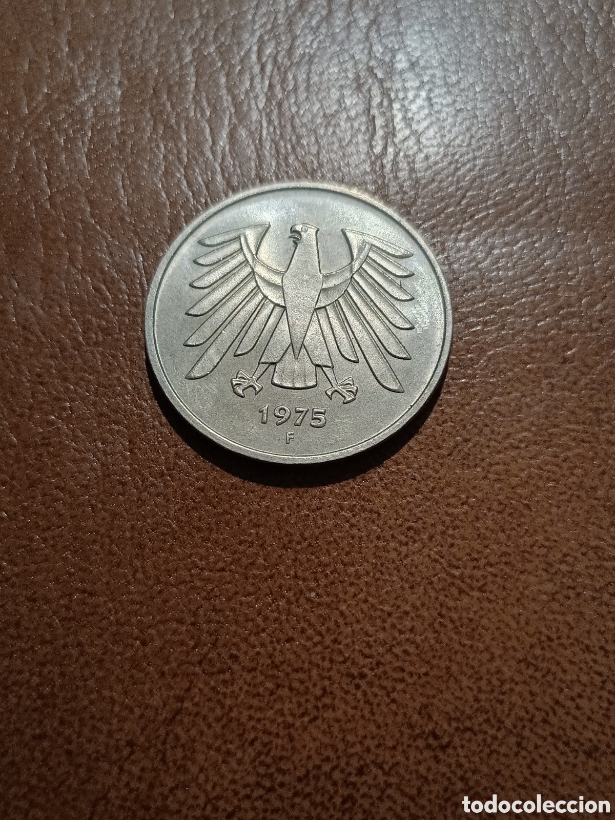 Monedas antiguas de Europa: 5 MARCOS F 1975 - ALEMANIA