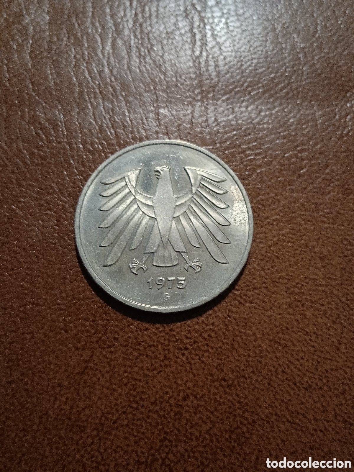 Monedas antiguas de Europa: 5 MARCOS G 1975 - ALEMANIA