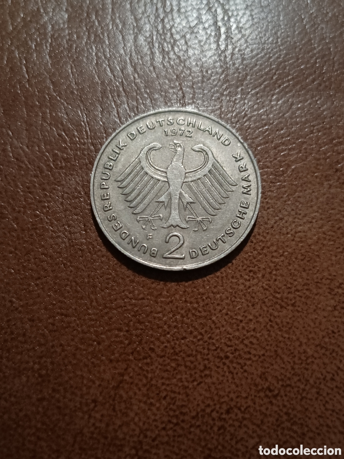 Monedas antiguas de Europa: 2 MARCOS F 1972 - ALEMANIA
