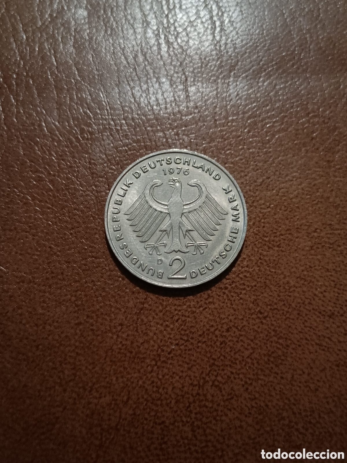 Monedas antiguas de Europa: 2 MARCOS D 1976 - ALEMANIA