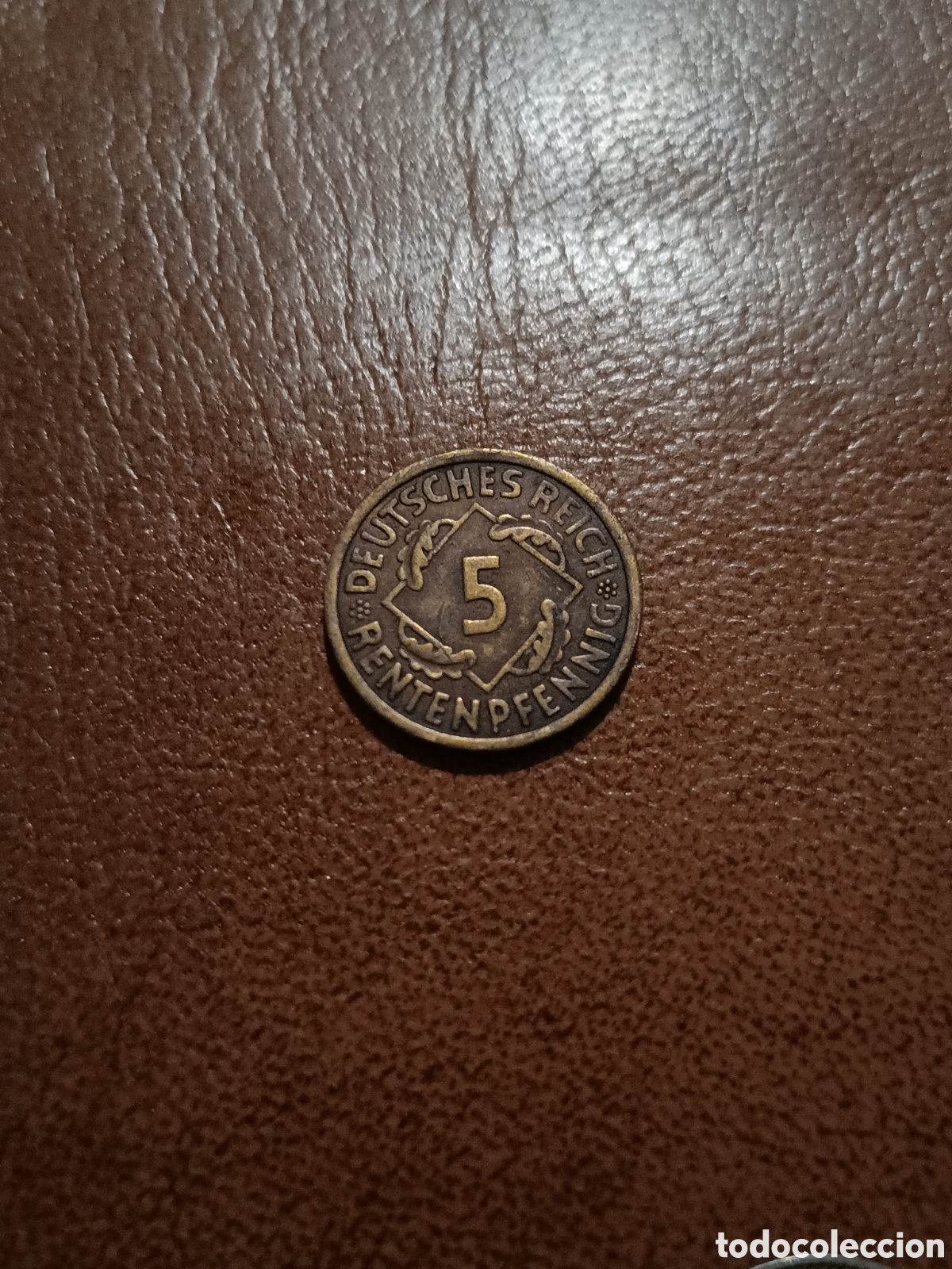 Monedas antiguas de Europa: 5 RENTENPFENNIG 1924 A - ALEMANIA