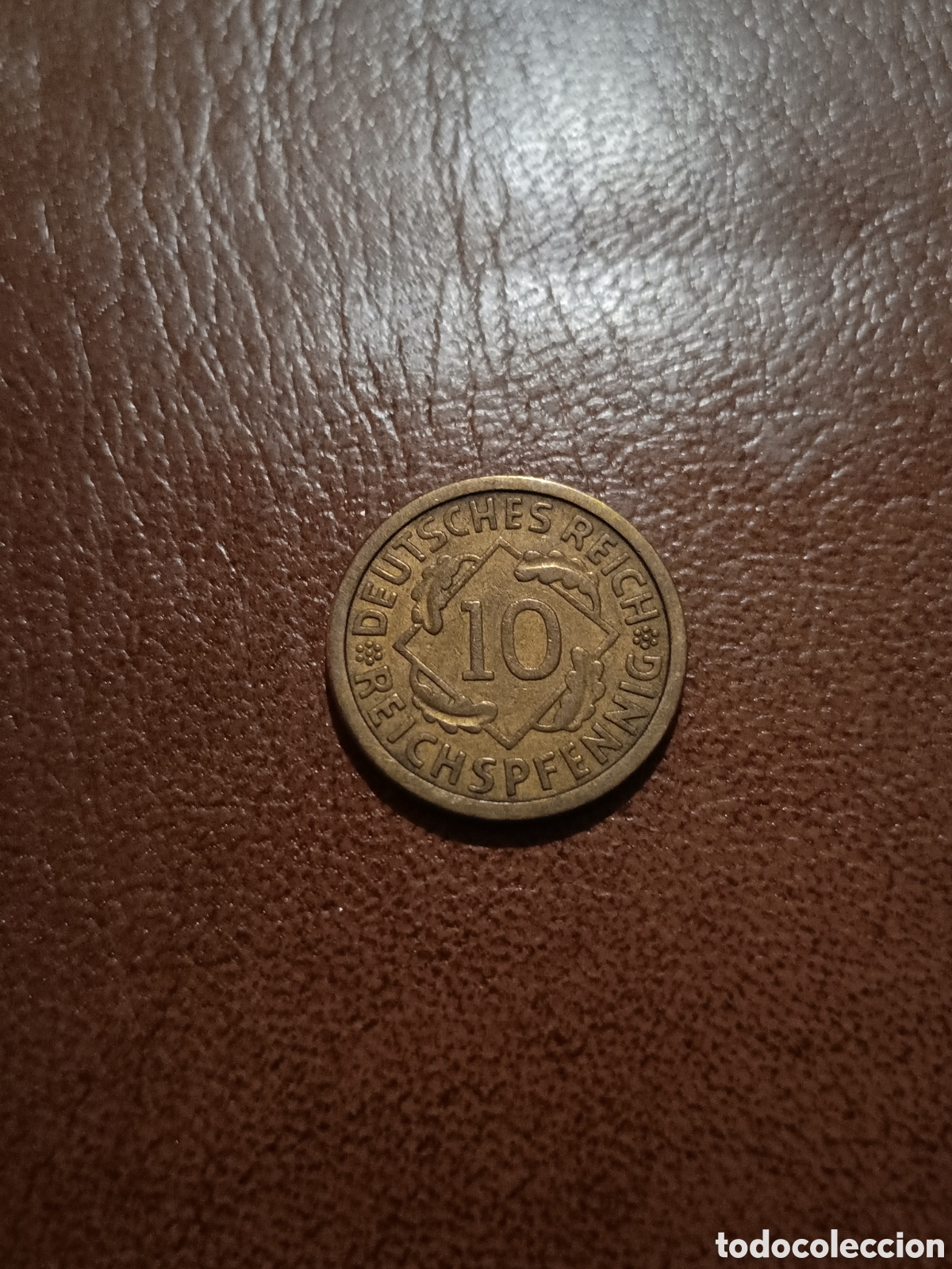 Monedas antiguas de Europa: 10 REICHSPFENNIG 1925 A - ALEMANIA