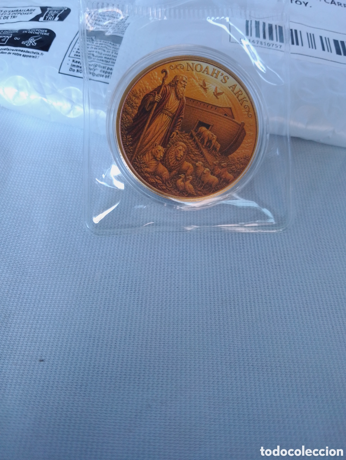 Monedas antiguas de Europa: Preciosa Moneda Token Arca de No&eacute;