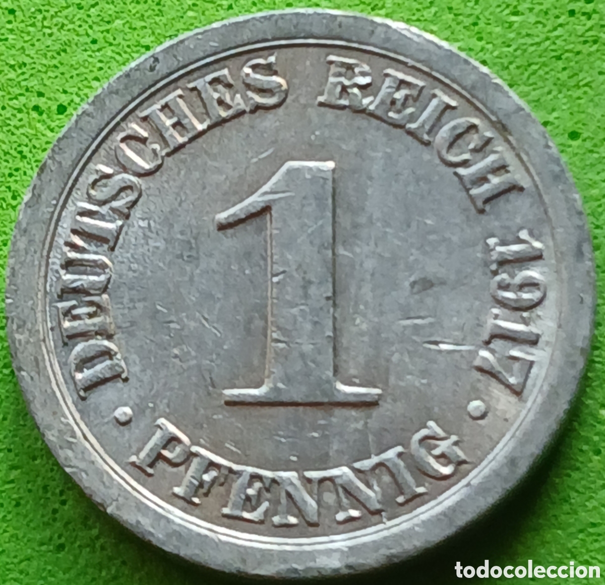 Monedas antiguas de Europa: Alemania Imperio 1 pfennig 1917 A km#24