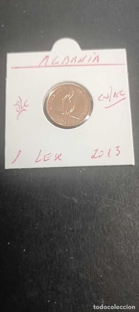 Monedas antiguas de Europa: ALBANIA 1 LEK 2013 S/C KM=75a (COBRE-ACERO)