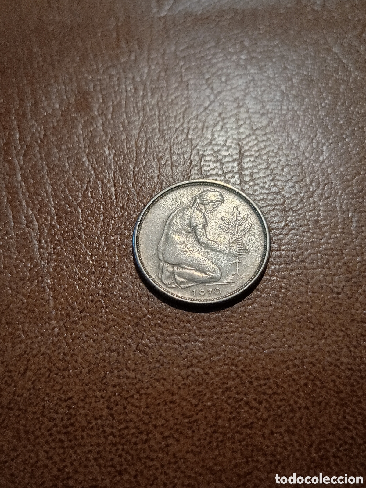 Monedas antiguas de Europa: 50 PFENNIG 1970 F - ALEMANIA