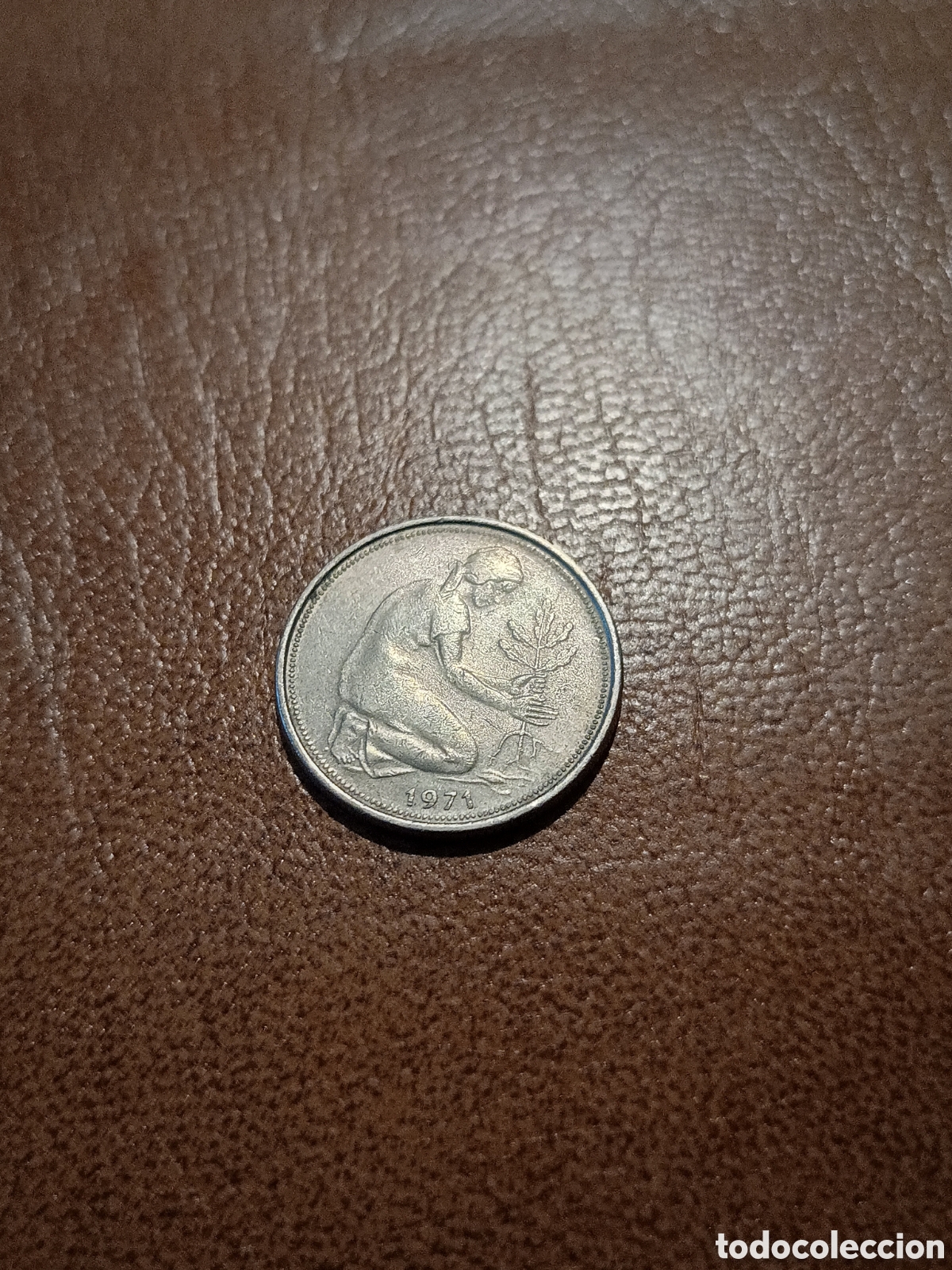 Monedas antiguas de Europa: 50 PFENNIG 1971 F - ALEMANIA