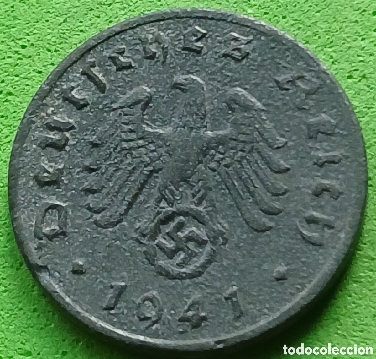 Monedas antiguas de Europa: Alemania Tercer Reich 1 reichspfennig 1941 A km#97