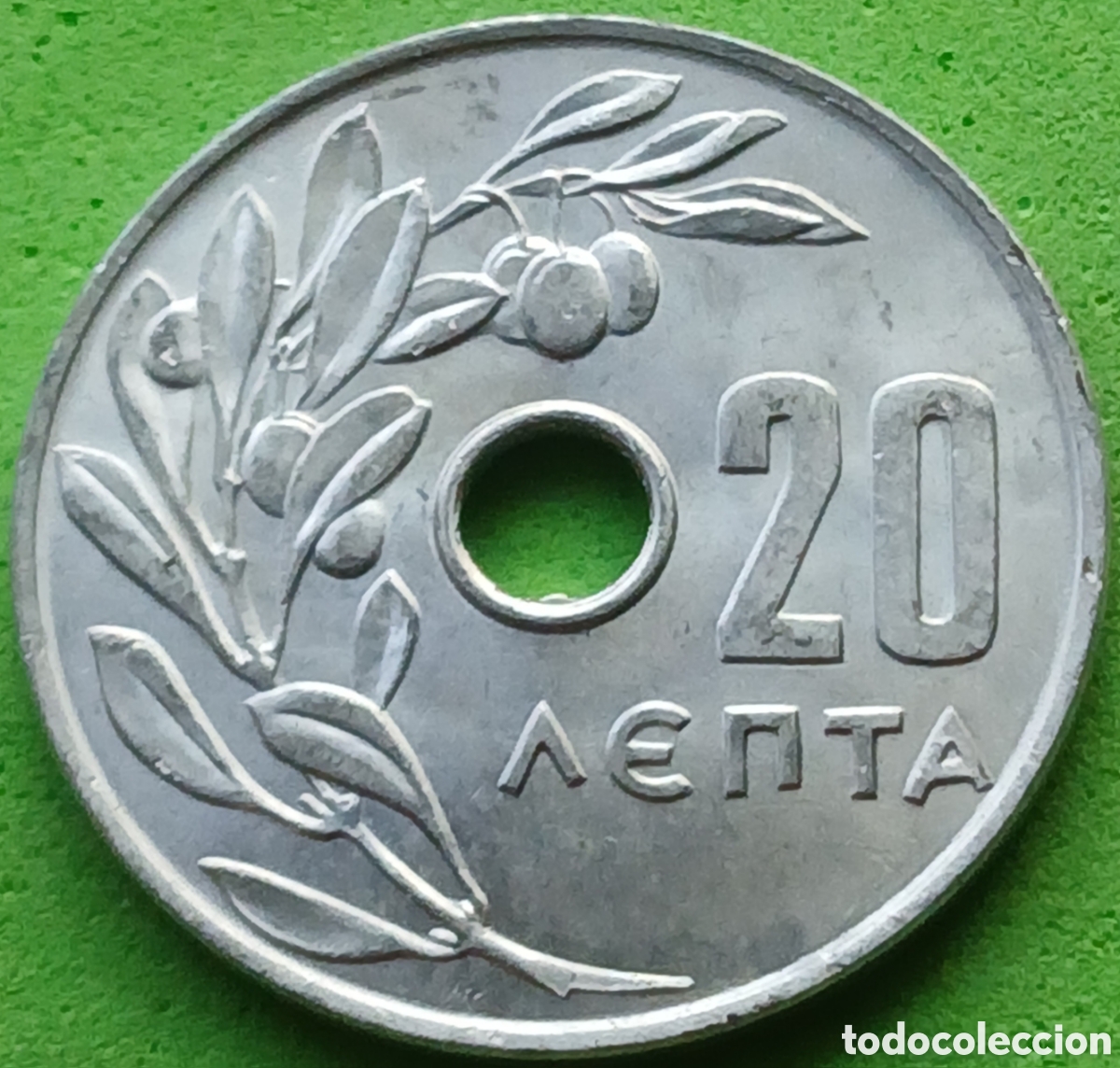 Monedas antiguas de Europa: Grecia 20 lepta 1969 km#79